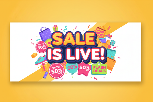 Sale Yellow Banner